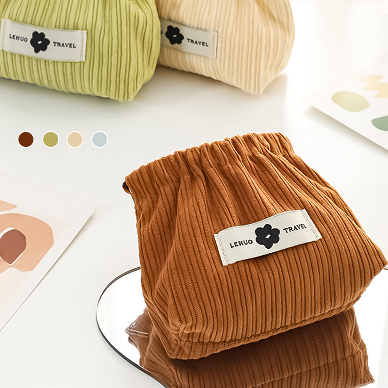 Corduroy Elastisk Hårstrikk-organiserer
